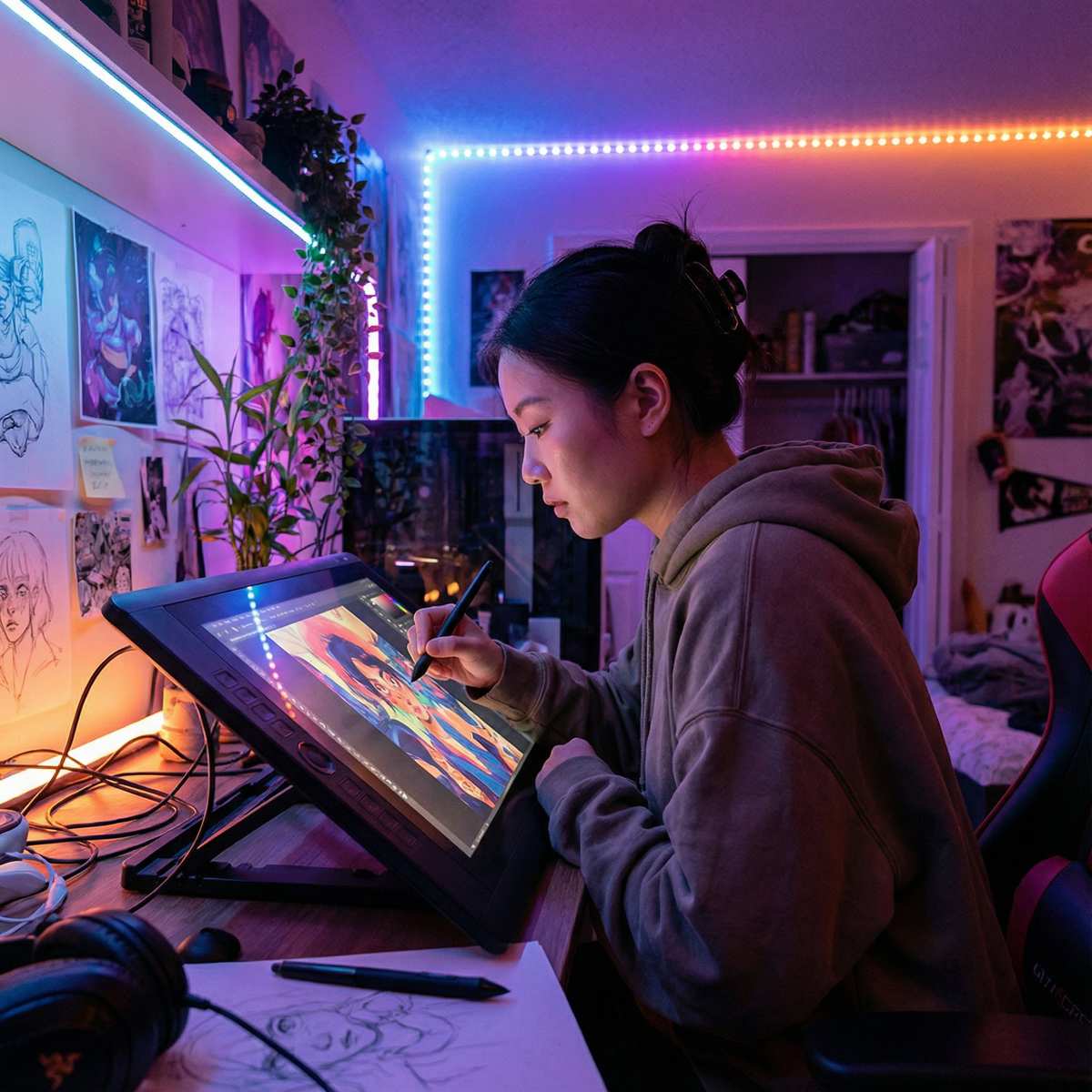 17c一起草创作者画意人生